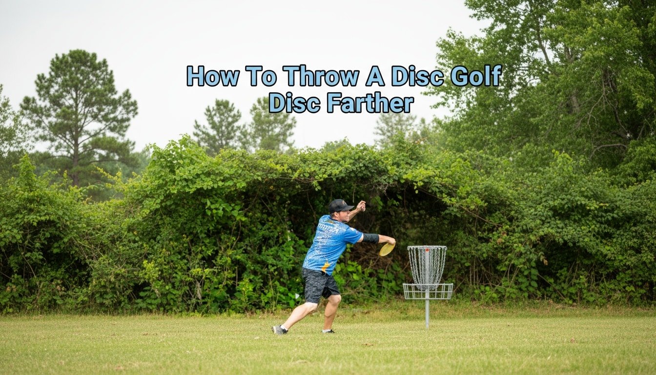 how to throw a disc golf disc farther