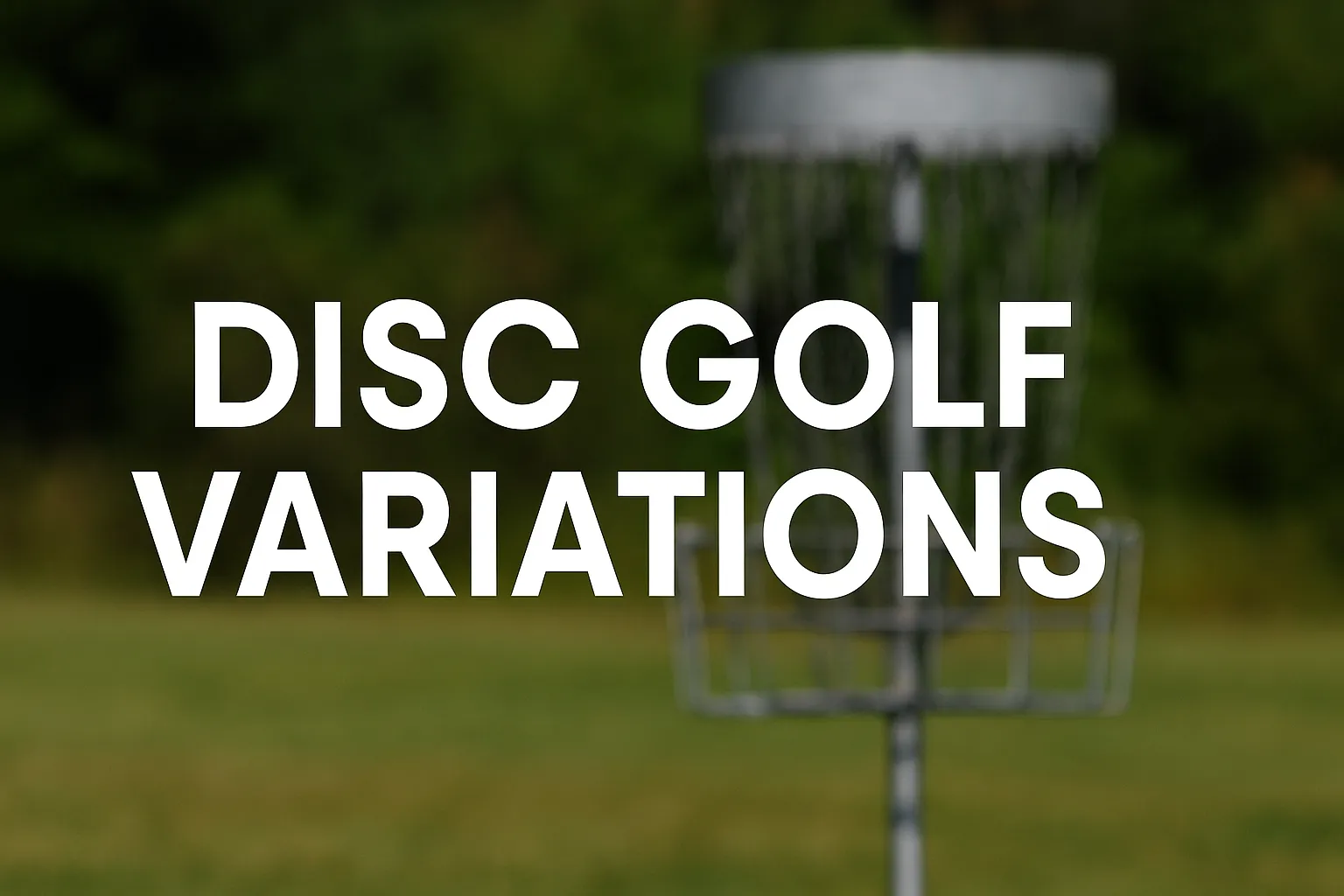 Disc golf Variations banner