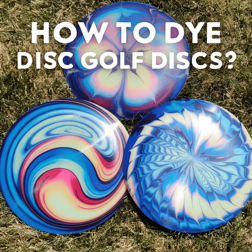 how to dye disc golf discs